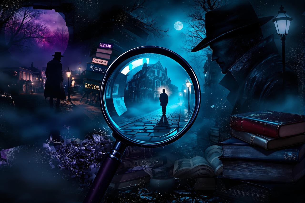 悬疑推理世界 - 烧脑推荐专题封面，极光视频2