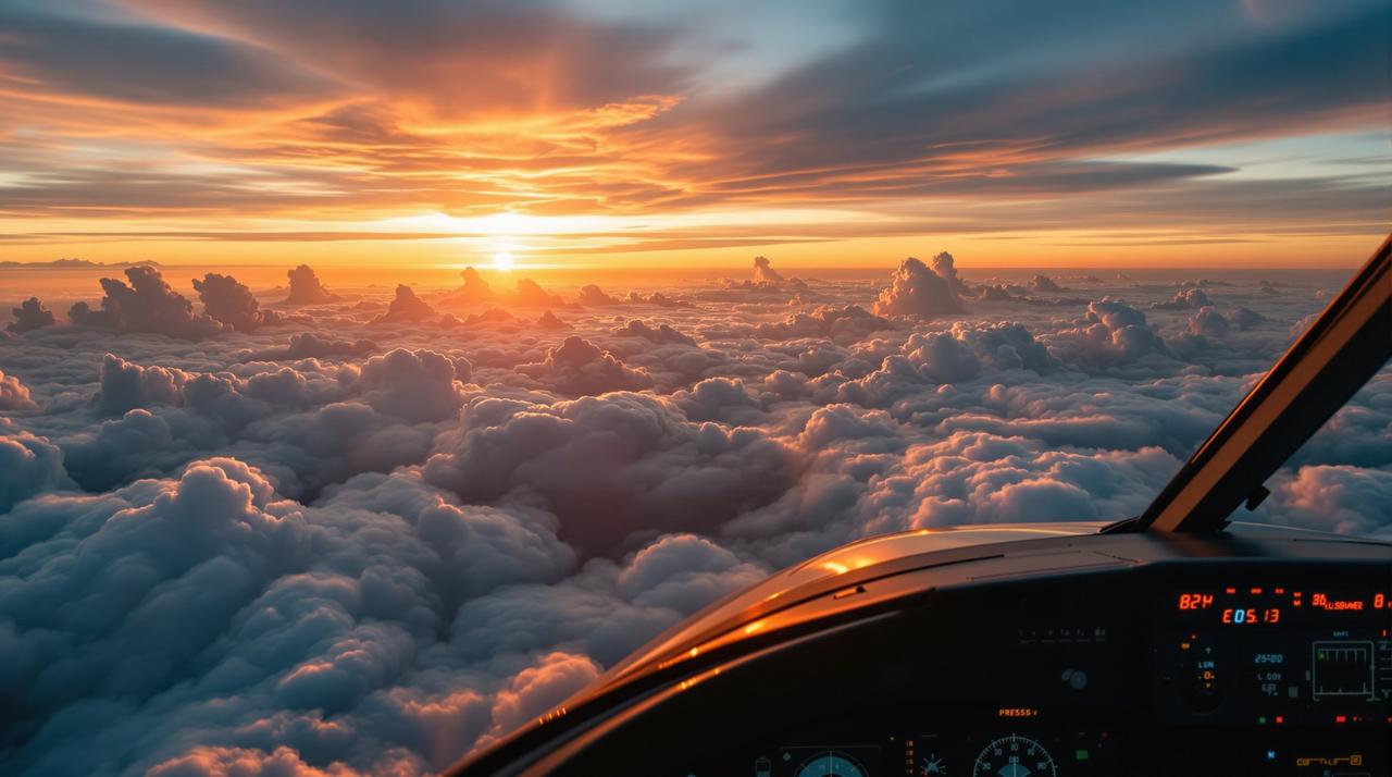 云端之上：飞行员的日常